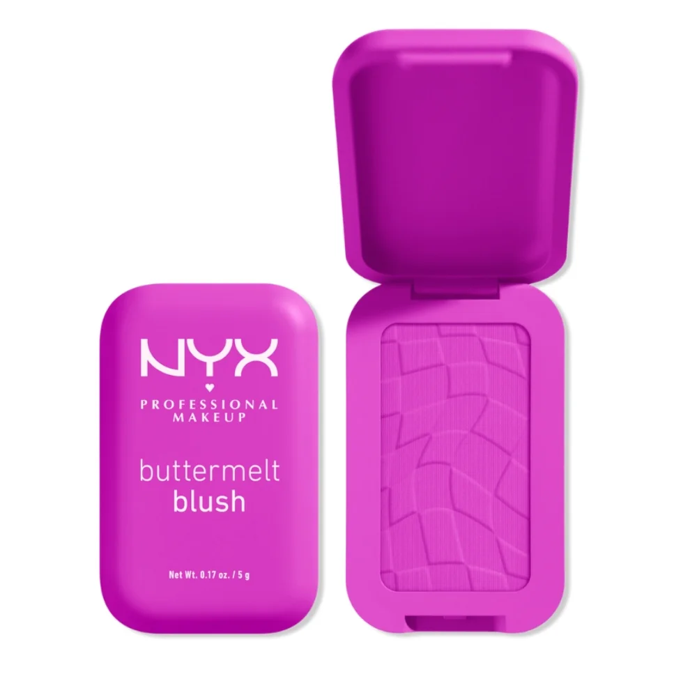 ✨3/$25✨NYX Buttermelt Blush Shade: All The Butta ✨electric fucshia✨ 🆕